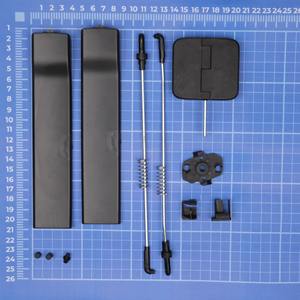 Kit de réparation de la couverture de loquet de fenêtre coulissante 7H0847781B pour VW Transporter T5 T6 - Product Image 4