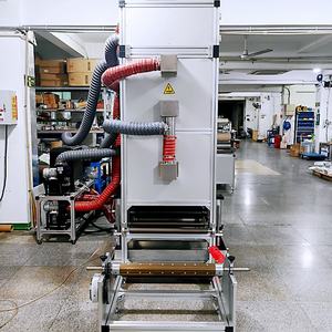 เครื่องเคลือบอุโมงค์แนวตั้งอะลูมิเนียมขนาดใหญ่จากโรงงานโดยตรง ปรับแต่งได้ อุปกรณ์ความเร็วสูง ควบคุมด้วยระบบดิจิตอล PLC - Product Image 5