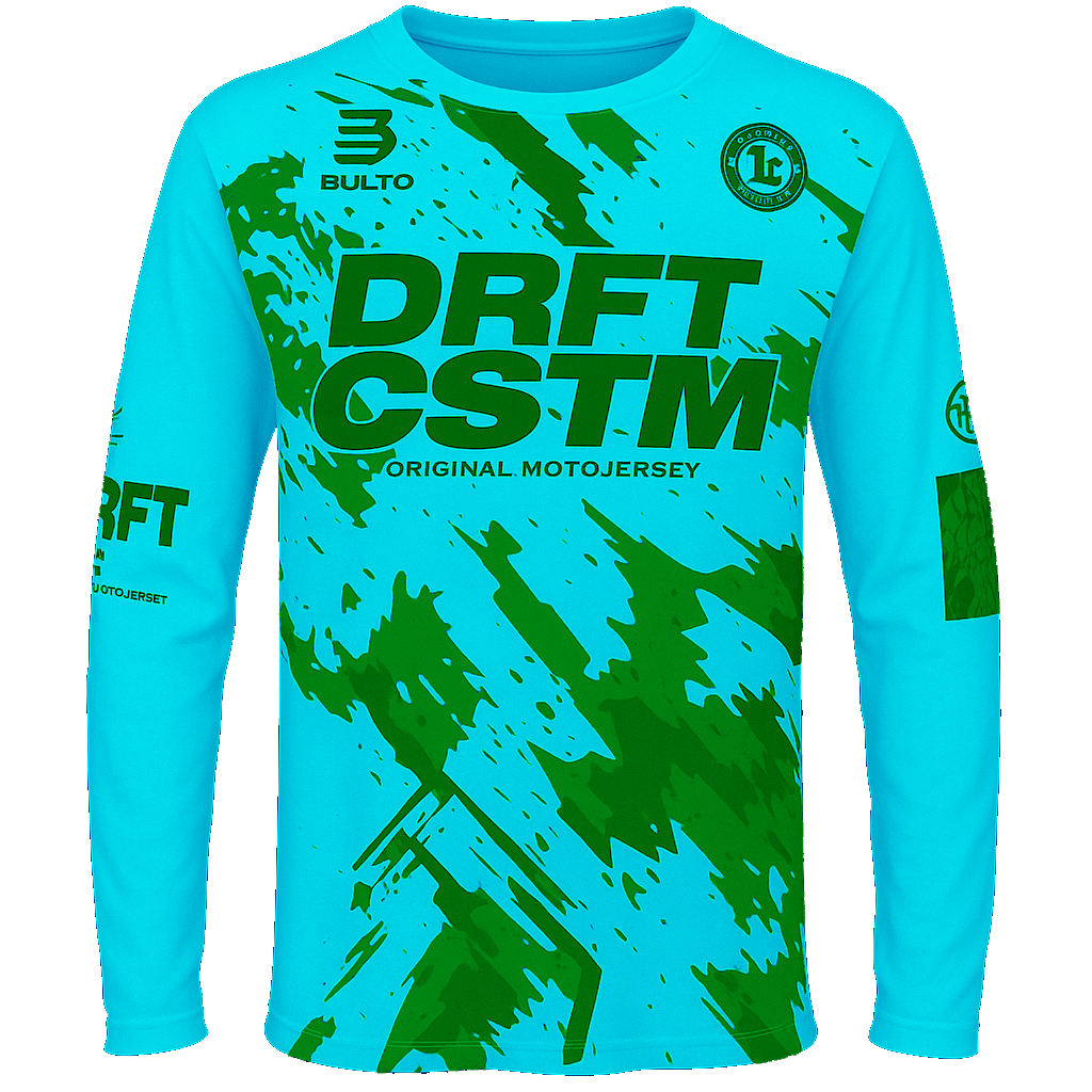 Sky Blue & Green Combination