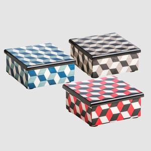 Venta al por mayor de lujo caja lacada para el hogar hecho a mano Premium caja lacada para organizador de escritorio de oficina y decoración de habitación con estilo - Product Image 5