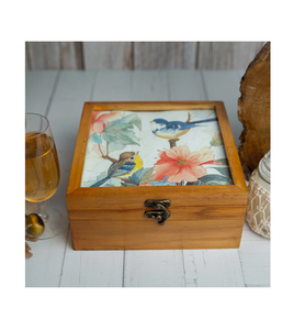 กล่องของขวัญไม้เครื่องประดับแฟนซีออกแบบได้ตามต้องการ - Product Image 1