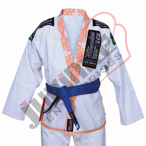 Nuevo diseño Premium Pro Jiu Jitsu Gi calidad estilo Simple Kimono transpirable blanco artes marciales desgaste mejor uniforme de Taekwondo - Product Image 4