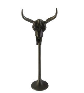 Novedad artículo decorativo de aluminio para decoración de Halloween acabado en cobre hecho a mano personalizado a granel - Product Image 2