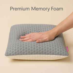 Classical Linen 14 X 14 Inches Square Decorative Throw Pillow Solid Color Memory Foam Padded Neck Cushion <b>Covers</b> Woven Sleeping - Product Image 4