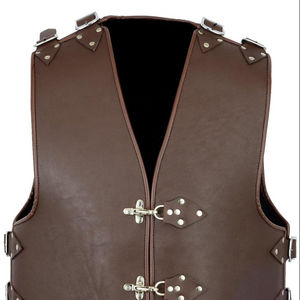 Chaleco de Motociclista de Cuero para Hombre, Atractivo, Reversible, Informal, Transpirable, Impermeable, para Invierno, Precio Económico - Product Image 4