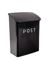 Boîte aux lettres en métal de style vintage pour portail, jardin, parc, route, autoroute, autres utilisations, matériau en aluminium durable