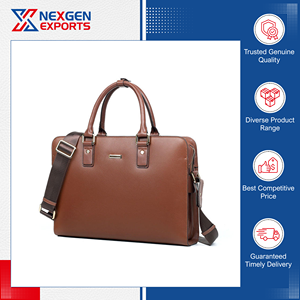 Porte-documents d'affaires en cuir PU imperméable avec doublure en polyester de qualité exceptionnelle, best-seller, à prix de marché raisonnable - Product Image 3