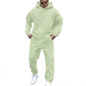 Wholesale Rate Men's Winter Printed Tracksuit Pullover <b>Hoodies</b> Training Jogger Sets Sport Wear Sweat Suits Casual Design New - Product Image 5