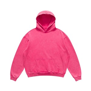 Top qualité hommes 350 gsm à 500 gsm vintage sweat à capuche américain/style de rue patchs vierges broderie pull à capuche - Product Image 2