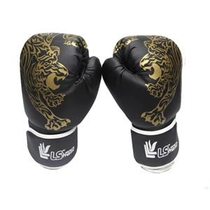 Guantes de boxeo creados para uso general con ajuste ajustable y comodidad duradera y acolchado amortiguador - Product Image 1