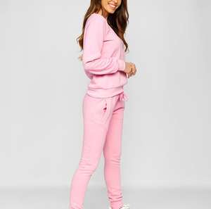 Plain Color Women Tracksuit Street Wear New Arrival Women Track <b>Suit</b> for Adult Custom Casual 100% Cotton Sweat <b>Suit</b> Ladies - Product Image 4