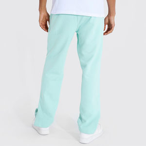 New Arrival Light <b>Weight</b> Casual Clothing Flared Pants Top Quality Customized Logo Plus Size Loose Fit Men Flared Trouser - Product Image 4