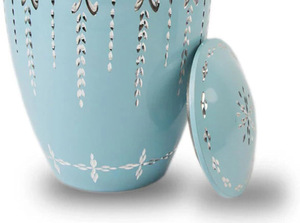 Urnes funéraires modernes faites à la main en céramique naturelle de style américain pour cendres masculines et féminines - Prix de gros pour commémoration et inhumation - Product Image 6
