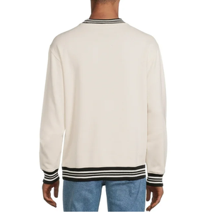 Sweats à capuche et sweatshirts pour hommes de couleur unie grande taille Design personnalisé Sweat-shirt solide d'hiver à la mode pour hommes de BD - Product Image 3