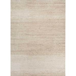 พรมขนสัตว์ถักมือสีเบจและสีน้ำตาล AKWL-1954 สำหรับตกแต่งห้องนั่งเล่นในบ้าน พรมปูพื้นจากเส้นใยปอกระเจา - Product Image 1