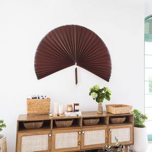 Ventilateur mural pliant en bambou naturel Extra Large fait à la main Design traditionnel Décoration de la maison King Craft du Vietnam - Product Image 6