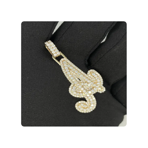 จี้เพชรแท้ทรงกลมคุณภาพพรีเมี่ยมหรูหราเครื่องประดับสำหรับสไตล์คลาสสิกและเหนือกาลเวลา - Product Image 1