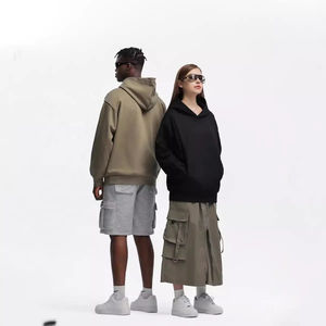 Sudaderas con capucha de alta calidad, 380 g/m², 61,9 % algodón, 38,1 % poliéster, otoño invierno, unisex, lisas, con bolsillos interiores, para hombre y mujer - Product Image 5