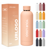 Bouteille d'eau en acier inoxydable de haute qualité YEWAYOGA à double paroi isolée avec logo personnalisé pour les aventures de randonnée et la course à pied