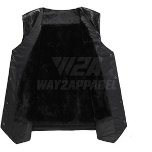 Chaleco de Motocicleta de Cuero Personalizado, Chaleco de Motociclista de Cuero 2026 - Product Image 2