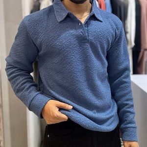 เสื้อโปโลผ้าซาตินแขนยาวแขนยาวแบบเต็มตัวระบายอากาศได้ดี - Product Image 4