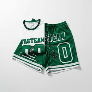 Nouveau maillot de basket-ball OEM personnalisé par sublimation, maillot de basket-ball pas cher, respirant, vêtements de basket-ball pour hommes, coupe ample et rapide - Product Image 5