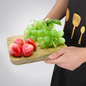 Plateau carré imbriqué en bois d'acacia massif, artisanal, de qualité supérieure, disponible au meilleur prix et au prix le plus bas - Product Image 5