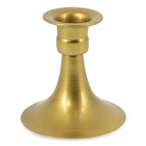 Support de bougie en métal antique de style nordique en laiton, feuille de fougère, créatif, doré, feuille de ginkgo, porte-bougie votif pour la décoration de la pièce, de l'hôtel - Product Image 3