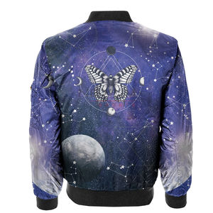 Veste de bombardier à sublimation mode d'hiver pour hommes Veste de bombardier à sublimation respirante pour hommes de différentes tailles avec service OEM - Product Image 2