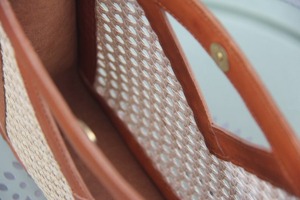 Bolsa de caña de ratán tejida a mano de lujo, cuero hecho a mano de la mejor calidad para regalo de vacaciones de mujer para ella a un precio - Product Image 2