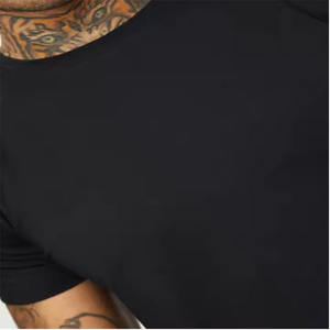 Camiseta Deportiva de Primera Calidad para Hombre, Cuello Redondo, Secado Rápido, Ajustada, Informal, Lisa, para Entrenamiento - Product Image 5