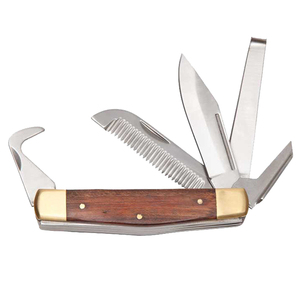 Custom Logo J2 Steel Hoof Loop Knife Sheet Handle Comfortable <b>Veterinary</b> <b>Syringes</b> for Equine Care Farriers Sharp Blades for - Product Image 3