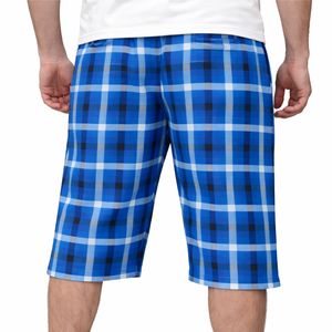 Pantalones Cortos a Cuadros para Hombre, Casuales, de Algodón, hasta la Rodilla, de Secado Rápido, Transpirables, para Correr - Product Image 4