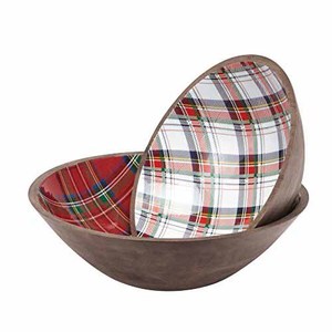Accesorios Prueba de plato de madera Pasó el cuenco de madera de acacia con cuchara y tenedor Diseño de lujo Último diseño Cuenco de madera de acacia - Product Image 3