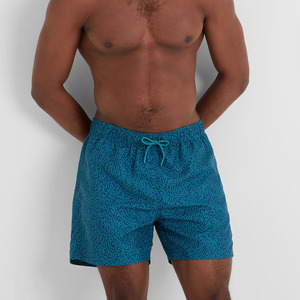 กางเกงชายหาดลำลองลายดอกไม้ แห้งเร็ว ทรงหลวม ยืดหยุ่นเล็กน้อย ไซส์ใหญ่ สไตล์ฮาวาย สำหรับเล่นเซิร์ฟ  นำเข้า - Product Image 5