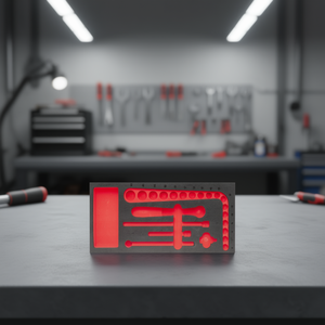 Module en mousse bicolore Usag pour kits et pièces SKD 519 M 613BEA 519 M 613BEB (vide) - Product Image 3