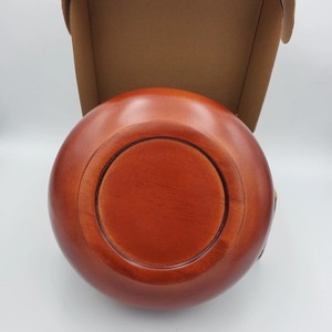 Mango Wood Yarn <b>Bowl</b> by Loops and Threads Yarn for <b>Knitting</b> or Crochet Handcrafted Wooden Yarn Holder <b>Knitting</b> <b>Bowl</b> with Swirl - Product Image 5