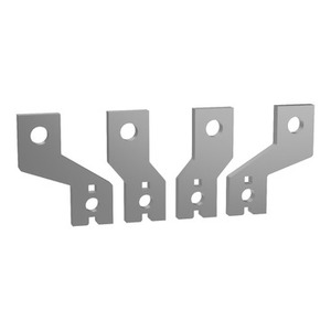 Set di Terminali a Connessione Piatta SCHNEIDER ELECTRIC LV432493, 4 Poli, Passo 70 mm, Modello 432493 - Product Image 1