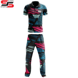 Venta caliente logotipo personalizado impreso Cricket uniforme mejor diseño equipo ropa deportiva en diferentes colores - Product Image 3