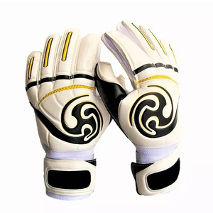 Nouveaux gants de gardien de but pour enfants en cuir allemand avec protection de la paume de 4 mm, sangle de poignet réglable et design antidérapant - Product Image 6