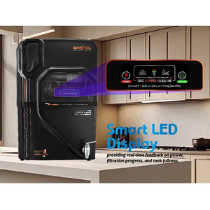 Hiệu quả lọc nước thẩm thấu ngược trong trường hợp màu đen trong suốt cho uống sạch tươi và an toàn - Product Image 3