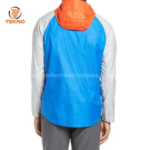 Vestes coupe-vent à capuche imperméables personnalisées pour hommes manteau décontracté pour l'automne et l'hiver vêtements pour hommes service OEM - Product Image 3