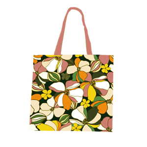 Sacs fourre-tout en coton imprimé multicolore avec poignée automatique Articles à usage quotidien fabriqués au Bengale occidental en Inde - Product Image 6