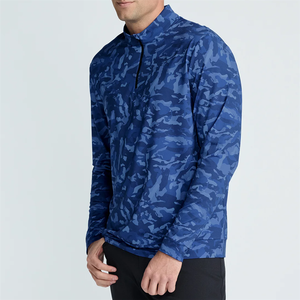 Sudaderas ligeras y elásticas con cremallera de un cuarto para golf, diseñadas para favorecer un movimiento fluido y una comodidad duradera en el entrenamiento. - Product Image 4