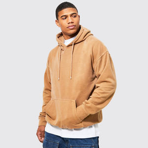 Sudadera con Capucha Unisex Personalizada 100% Algodón, Sudadera de Invierno con Forro Polar, Diseño Estampado, Bordado, Hombros Caídos, Patrón Sólido para Hombre - Product Image 2