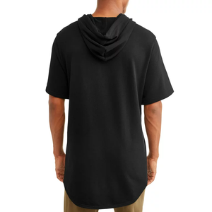 เสื้อมีฮู้ดตัวยาวสำหรับผู้ชายเสื้อสวมหัวแบบ500gsm น้ำหนักเบาระบายอากาศได้ดี - Product Image 2