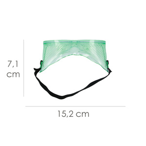 Gafas de seguridad con correa elástica. Certificado EN166. Transparente. - Product Image 3