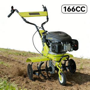 Motoculteur 166CC avec moteur Loncin, 3 vitesses, pour jardin domestique et petite ferme - Product Image 1