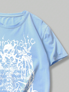 Service OEM, t-shirts personnalisés avec logo, t-shirts de haute qualité, personnalisez votre design, couleur unie, impression sérigraphique, t-shirt homme - Product Image 5