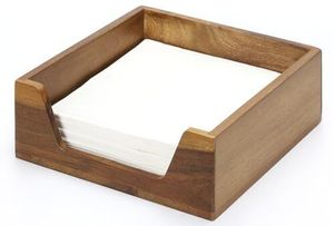 Wooden Tissue Paper <b>Holder</b> Wooden <b>Napkin</b> <b>Holder</b> for Dining Table Tissue Stand - Product Image 5